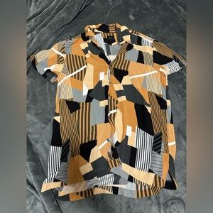 Envy Multicolor Abstract Men's Shirt